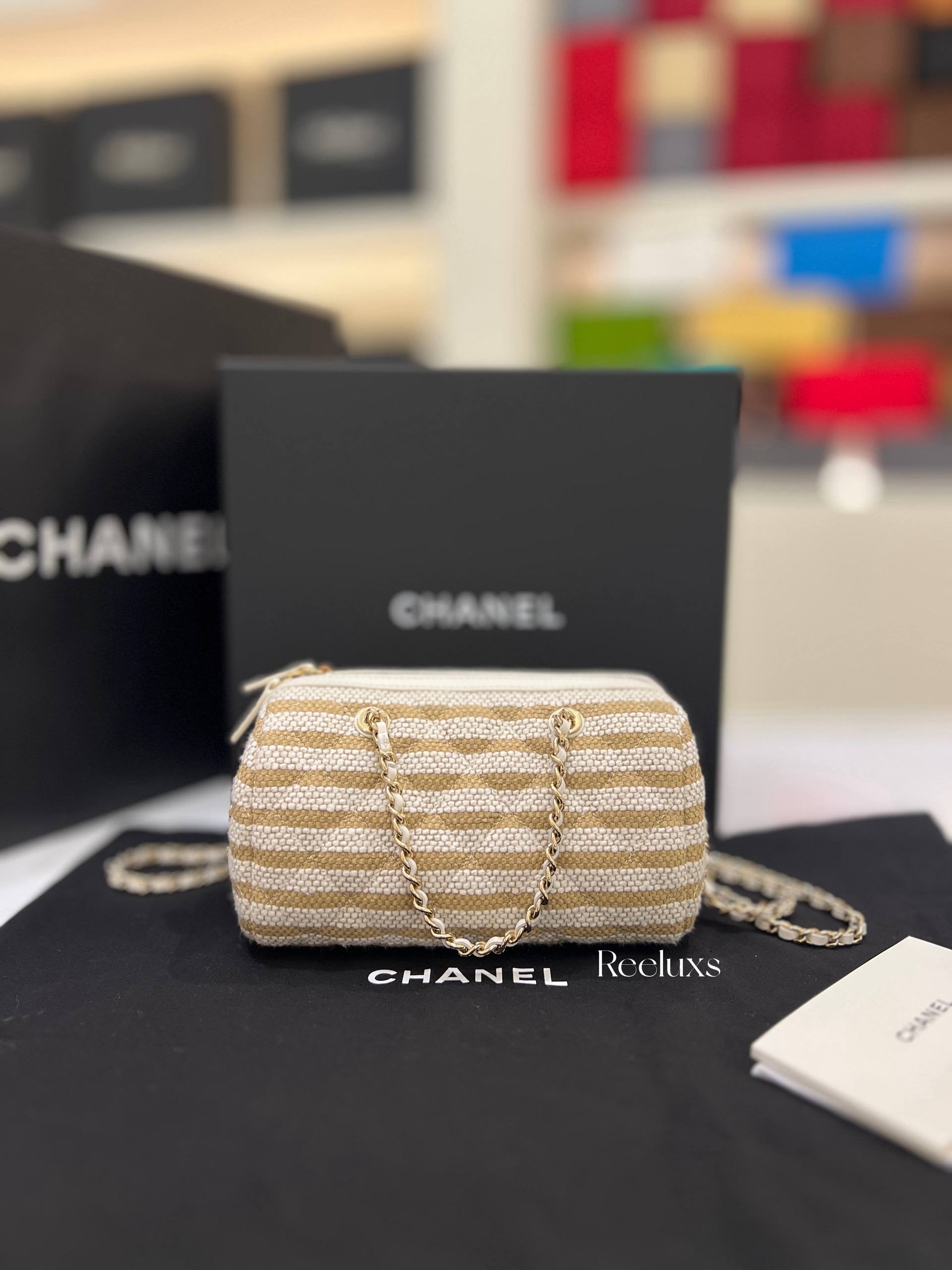 CHANEL Mini Timeless Classic Barrel Bag