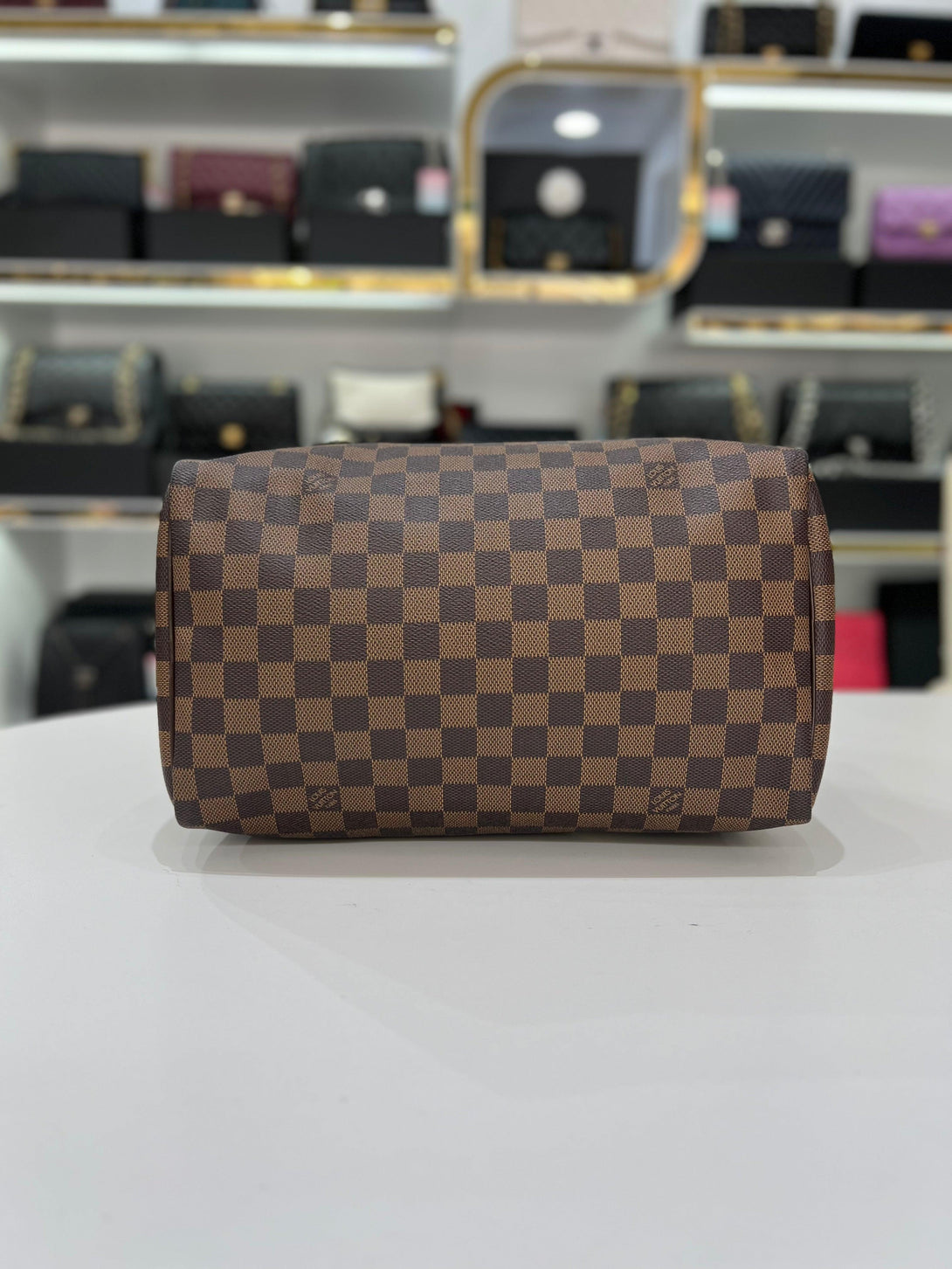 LOUIS VUITTON Damier Ebene Speedy 30 Women’s Handbag & Shoulder Bag - Reeluxs 