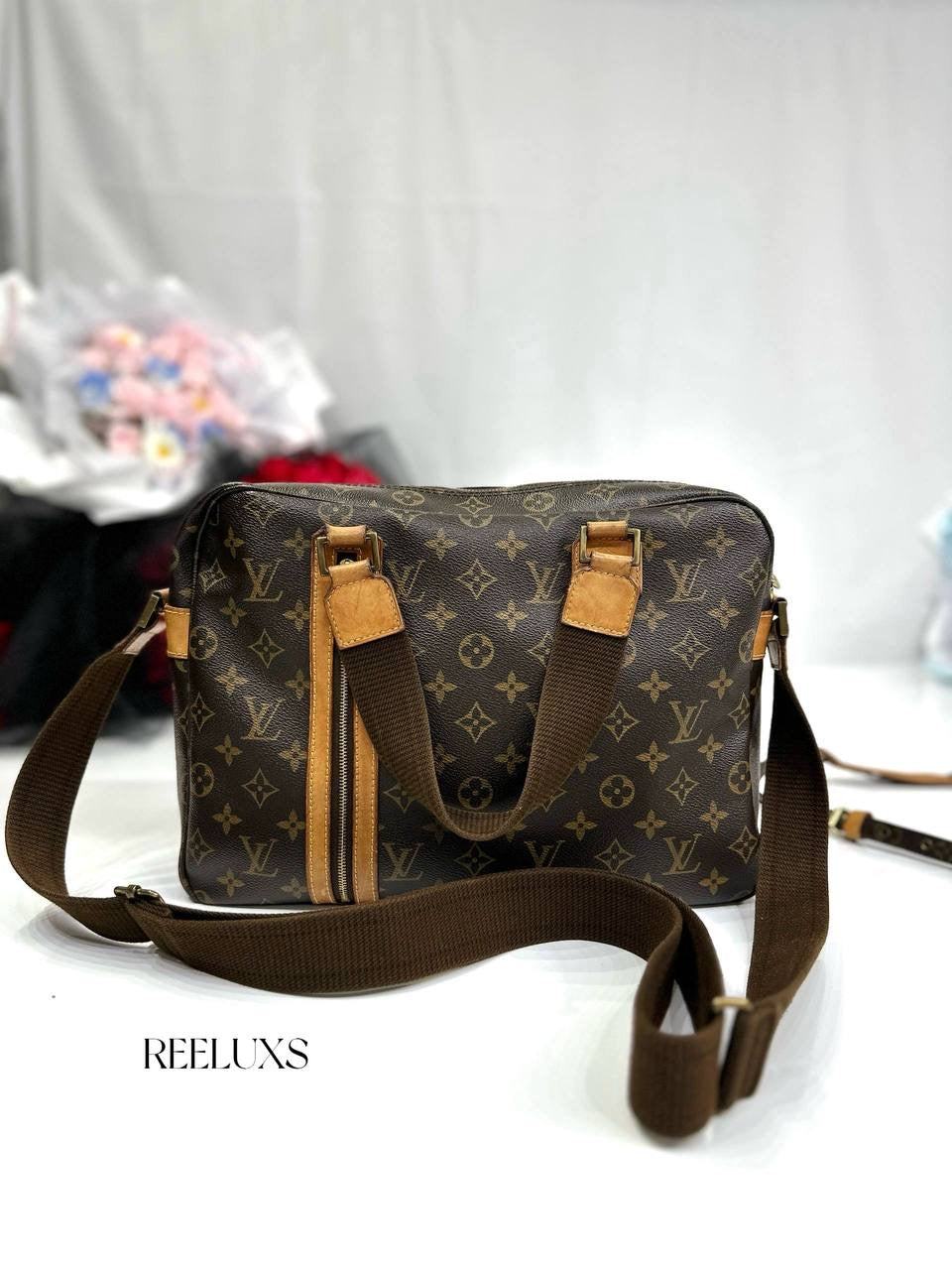 LOUIS VUITTON LV Sac Bosphore Briefcase Monogram Slingbag