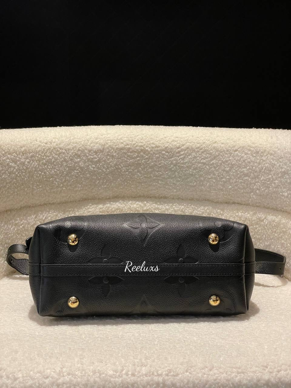 FULL SET LOUIS VUITTON LV NFC Carryall PM Bag In Monogram Empreinte Leather With Zipped Pouch Hand Bag