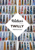 REELUXS Silk Twilly – Versatile Elegance in Every Thread