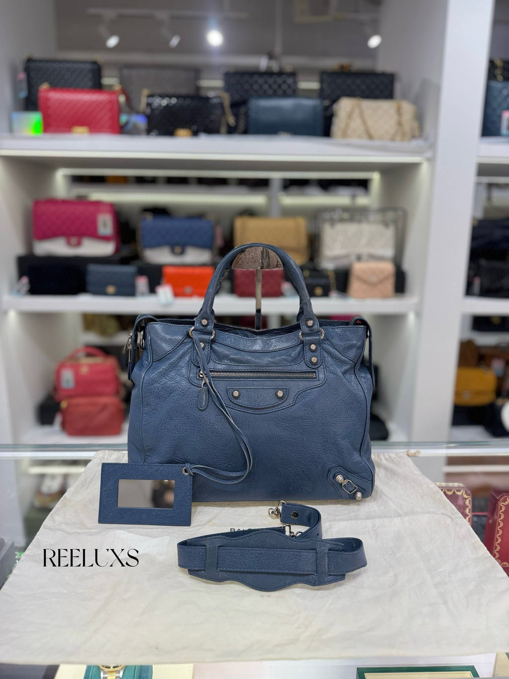 BALENCIAGA Velo bag featuring Giant 12 Silver Hardware (g12)