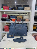 BALENCIAGA Velo bag featuring Giant 12 Silver Hardware (g12)