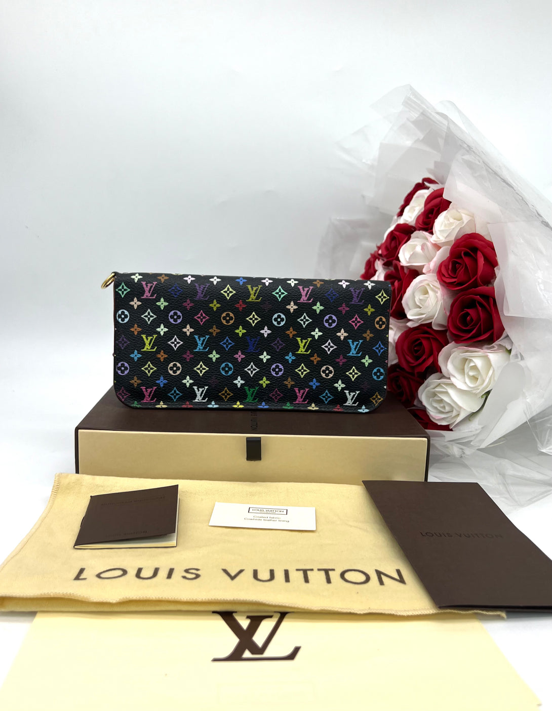 LOUIS VUITTON Multicolor Monogram Long Wallet - Reeluxs 