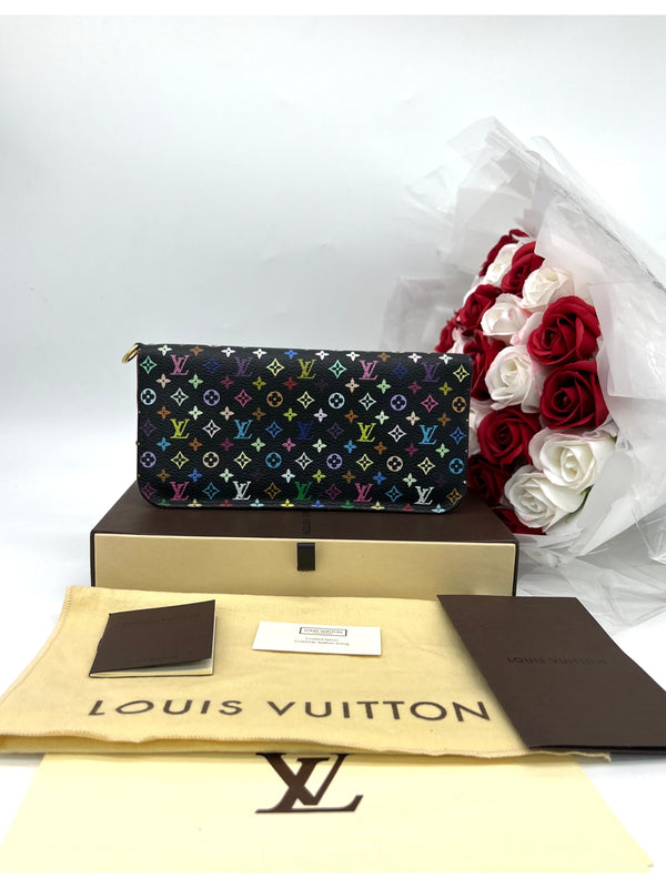 LOUIS VUITTON Multicolor Monogram Long Wallet - Reeluxs 