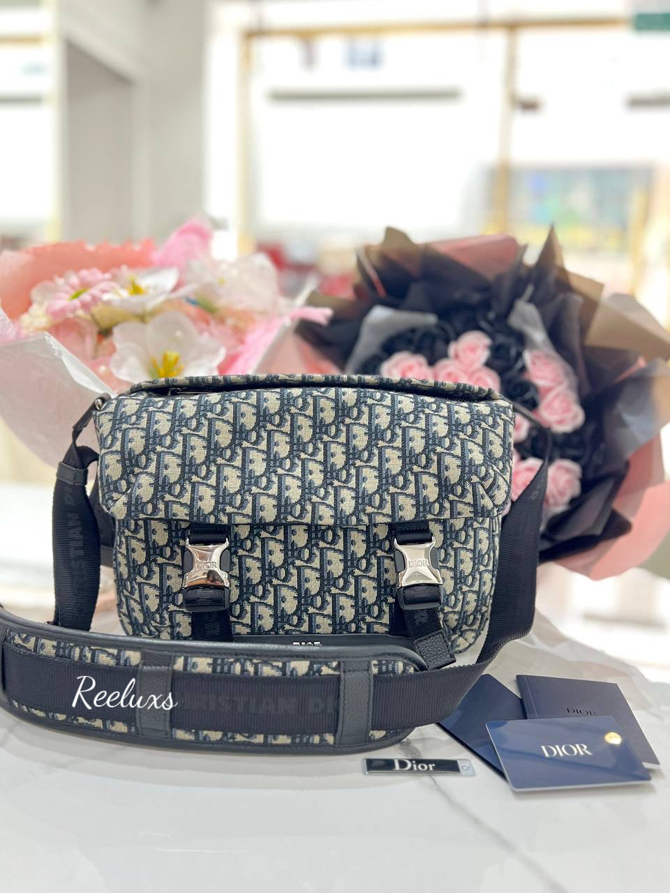 2024 DIOR Oblique Explorer Crossbody Bag