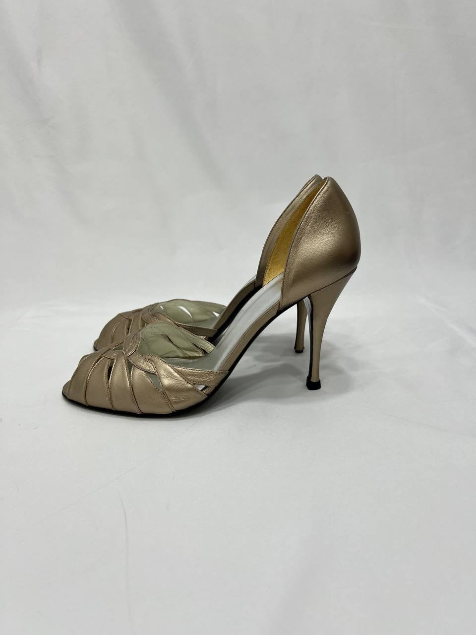 STUART WEITZMAN Gold Heels For Women