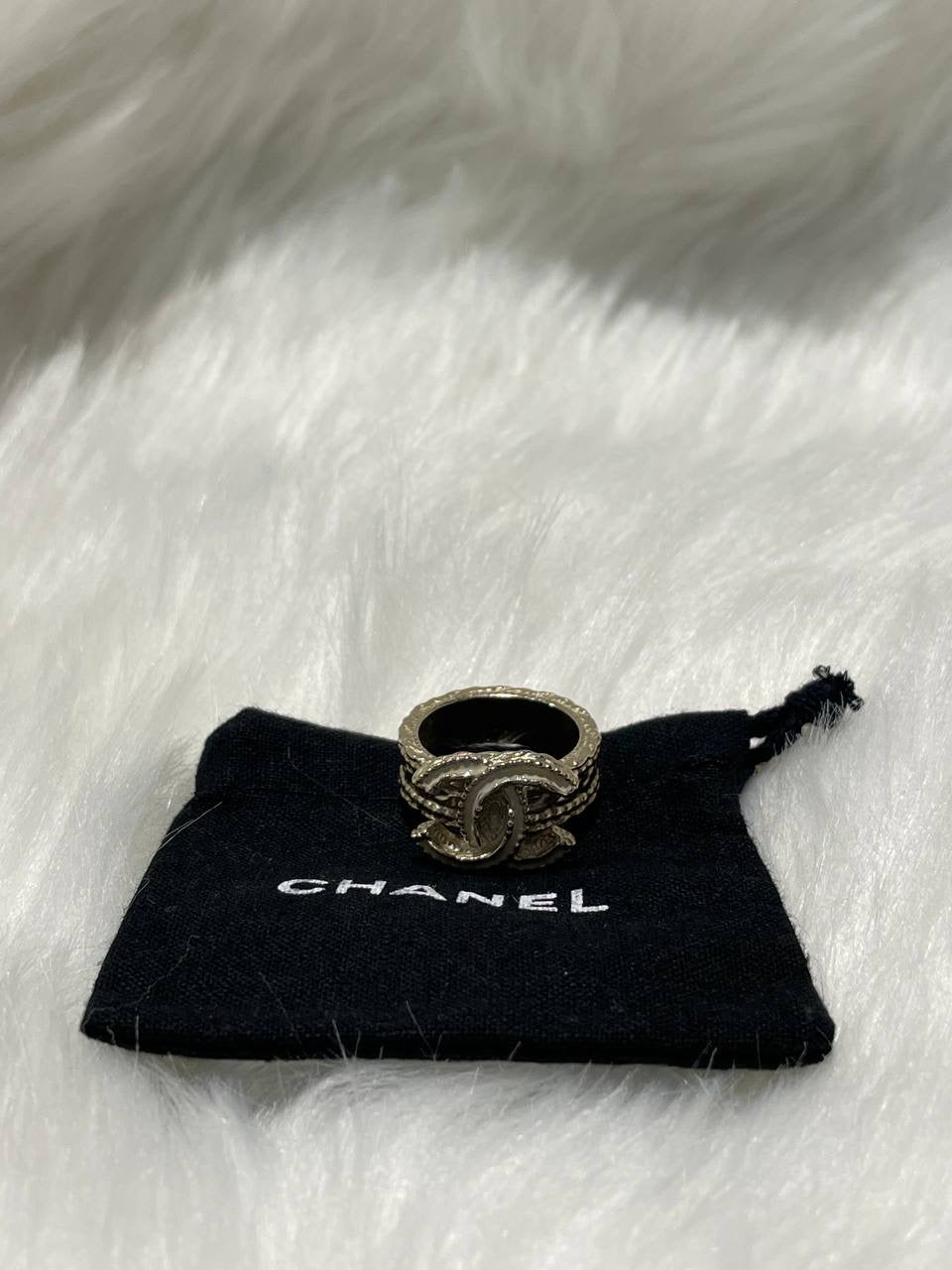 CHANEL  Ring CC Logo