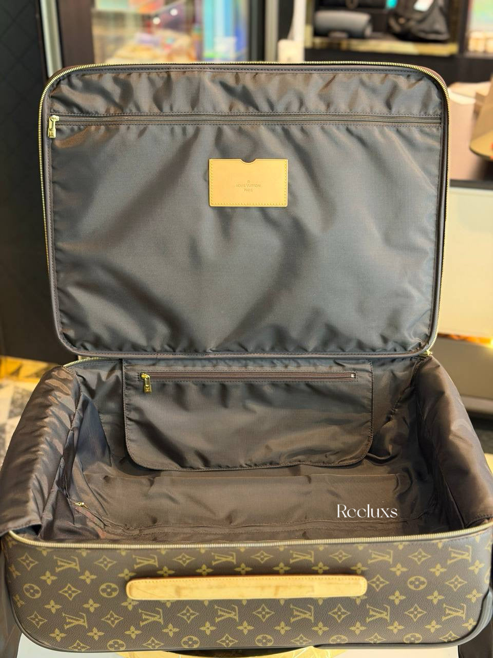 Louis Vuitton Monogram Canvas Business Pegase Legere 55 Luggage