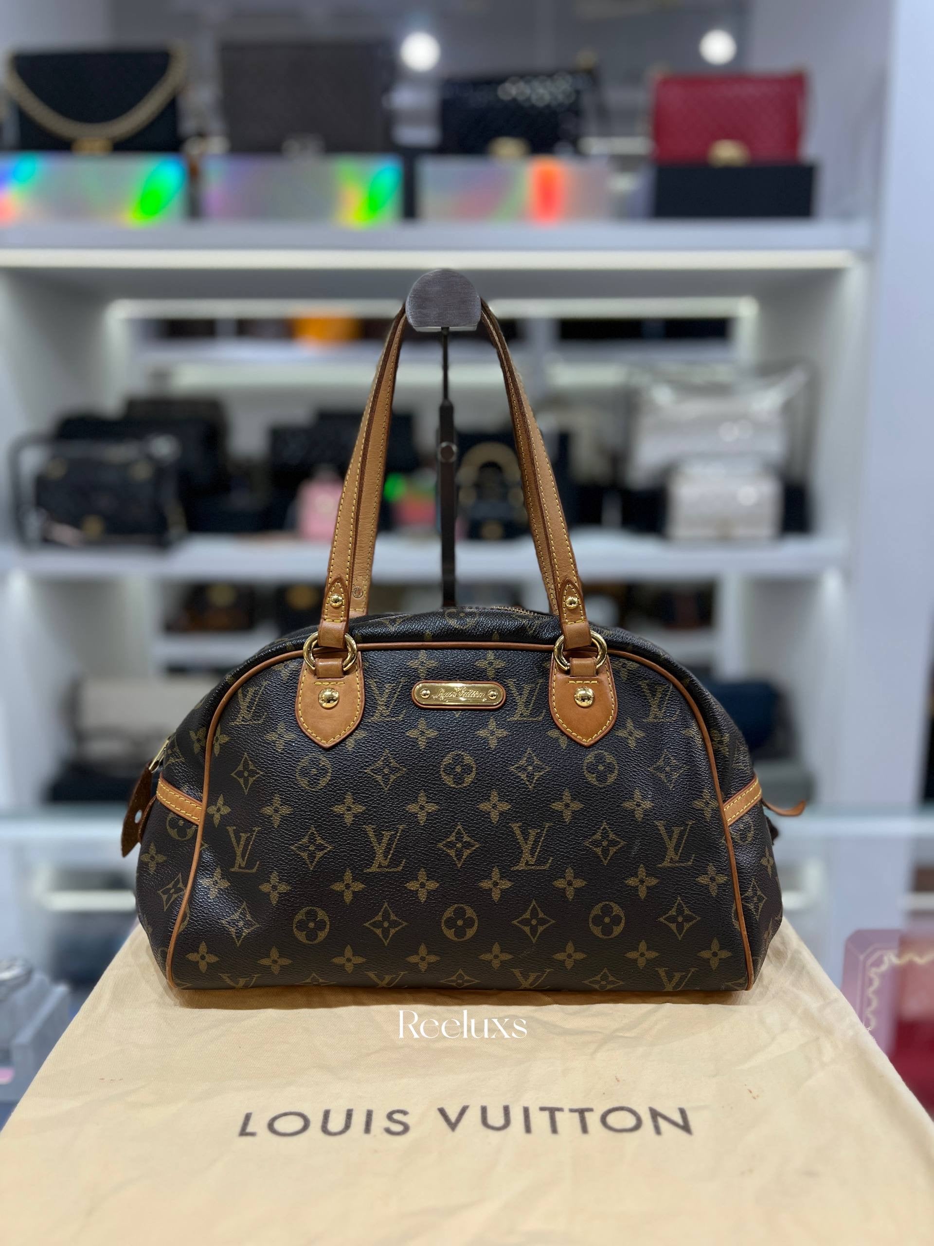 LOUIS VUITTON Monogram Montorgueil PM Bag