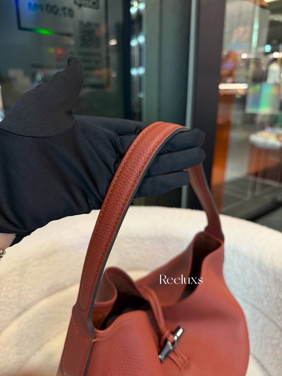LONGCHAMP Le Roseau hobo bag