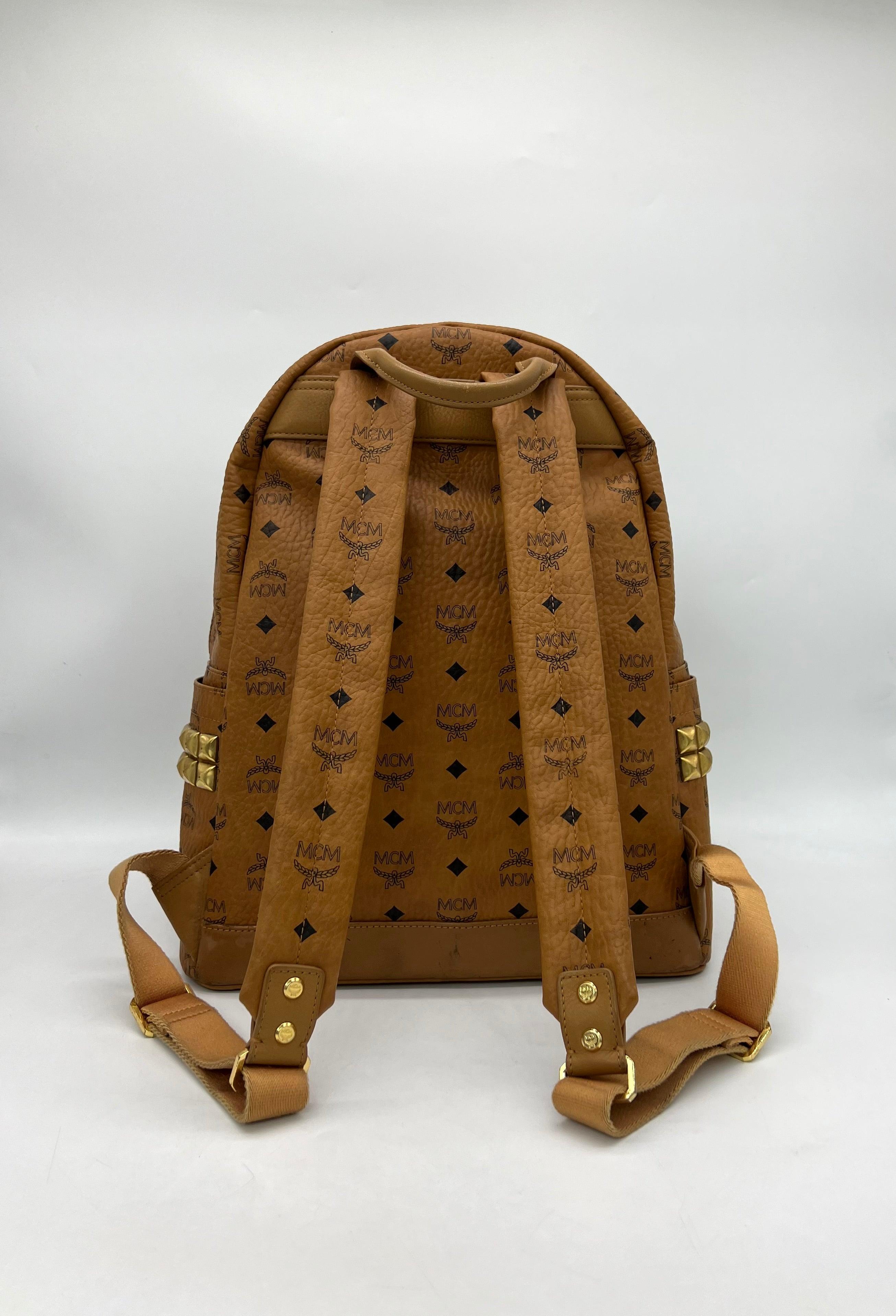 MCM Stark Backpack In Visetos - Reeluxs 