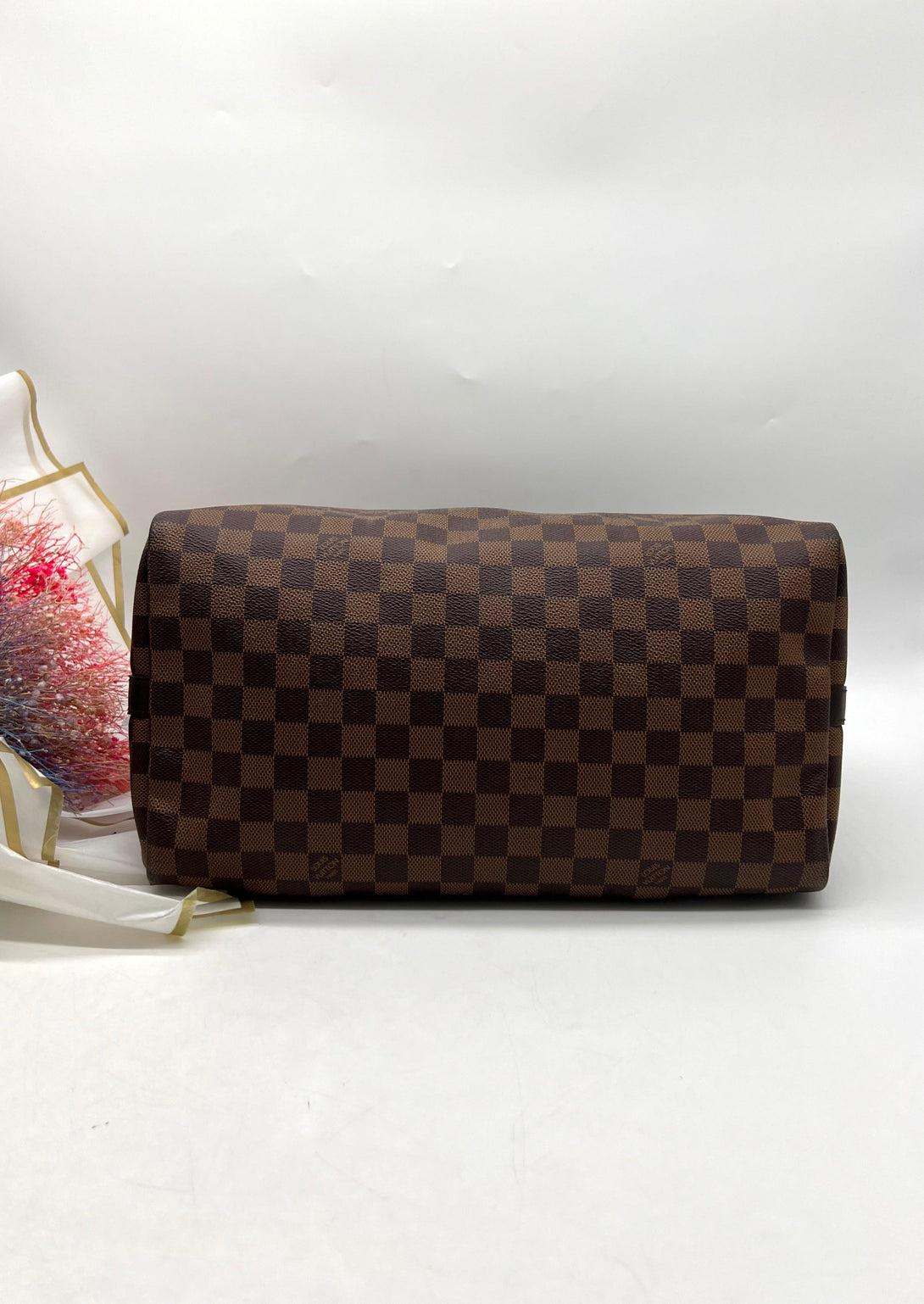 LOUIS VUITTON Damier Ebene Canvas Speedy 35 - Reeluxs 