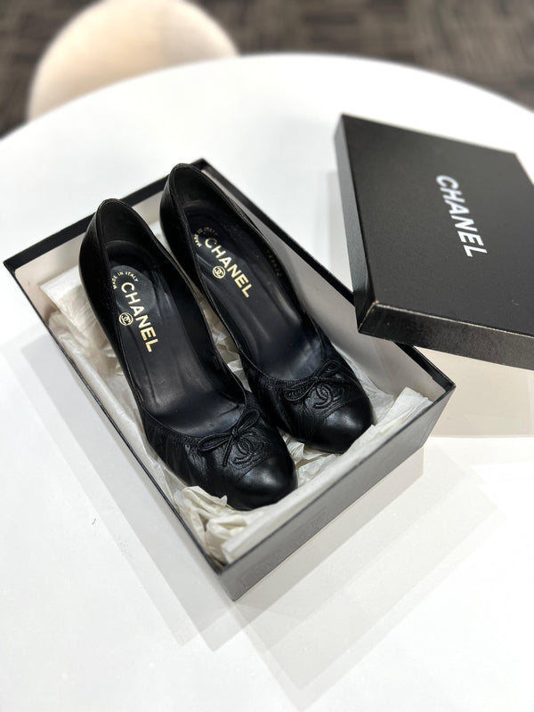 Chanel heels shoe for Women Size 38C - Reeluxs 