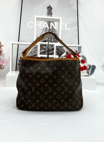 LOUIS VUITTON Monogram Delightful PM Shoulder Bag - Reeluxs 