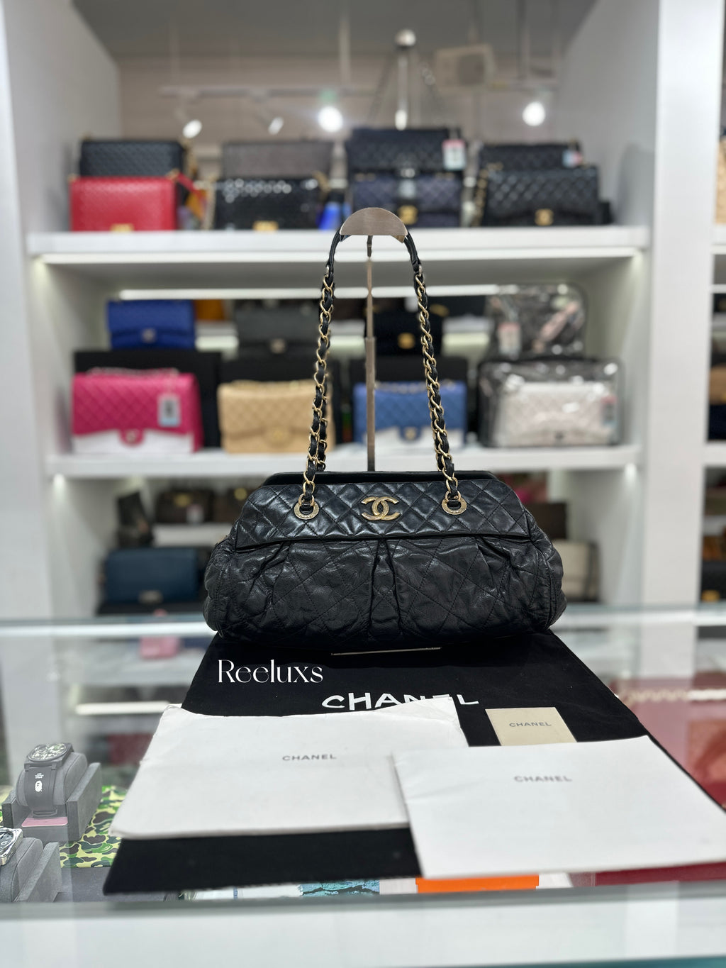 CHANEL Chain Around Shoulder Bag