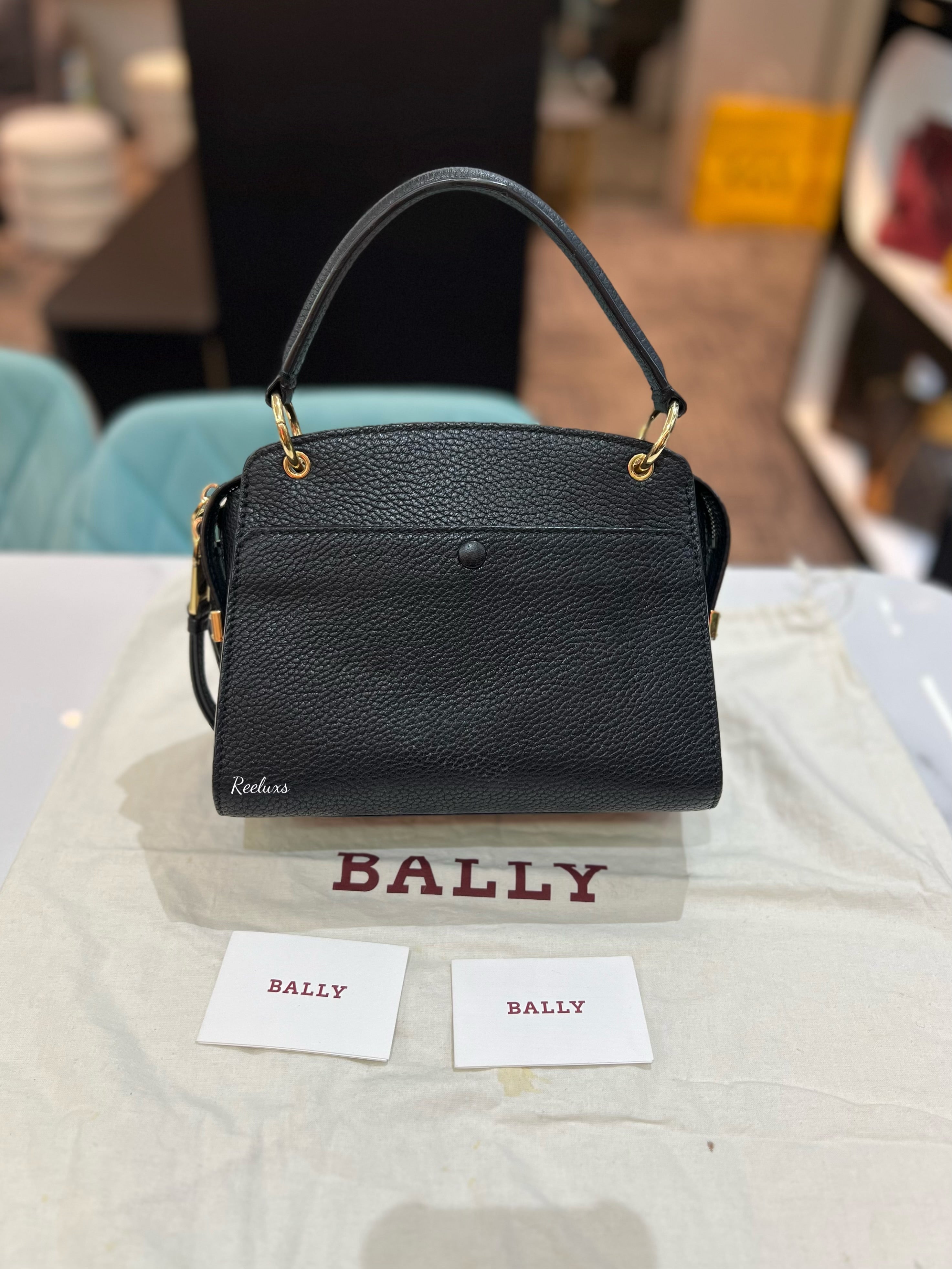 BALLY Amoeba Top Handle Bag
