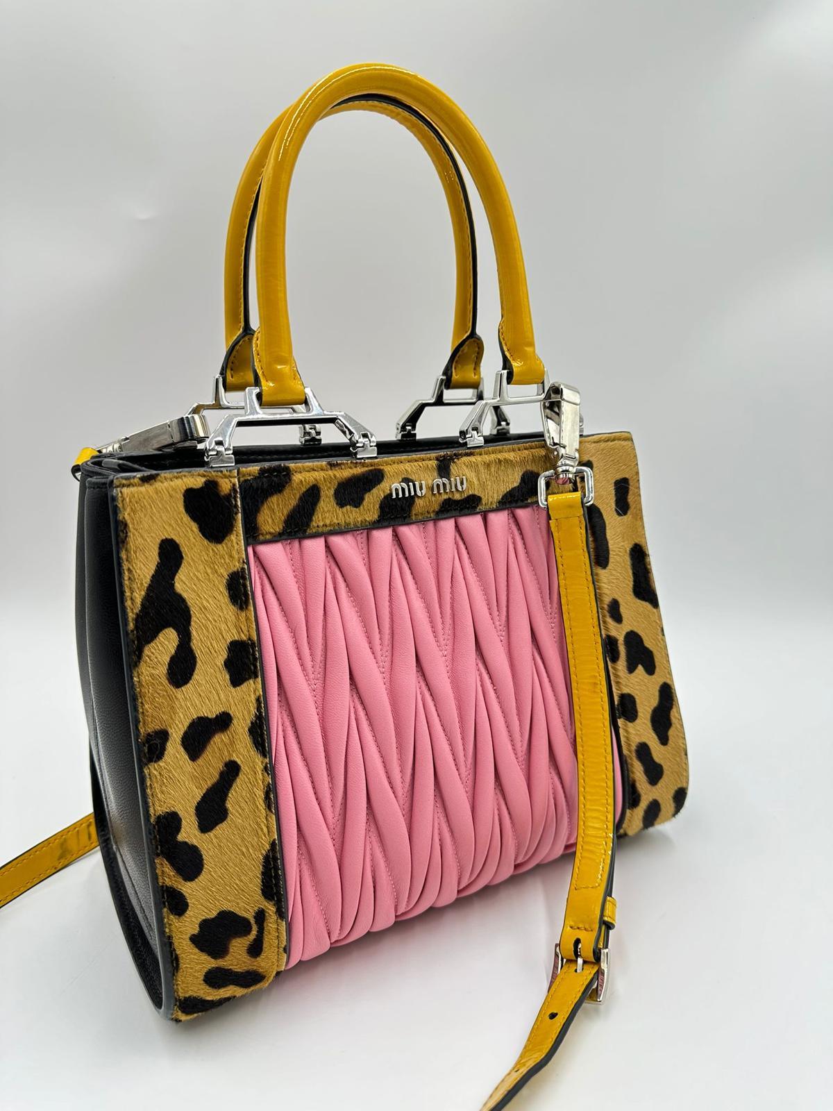 Miu Miu Pony-style calfskin handbag - Reeluxs 