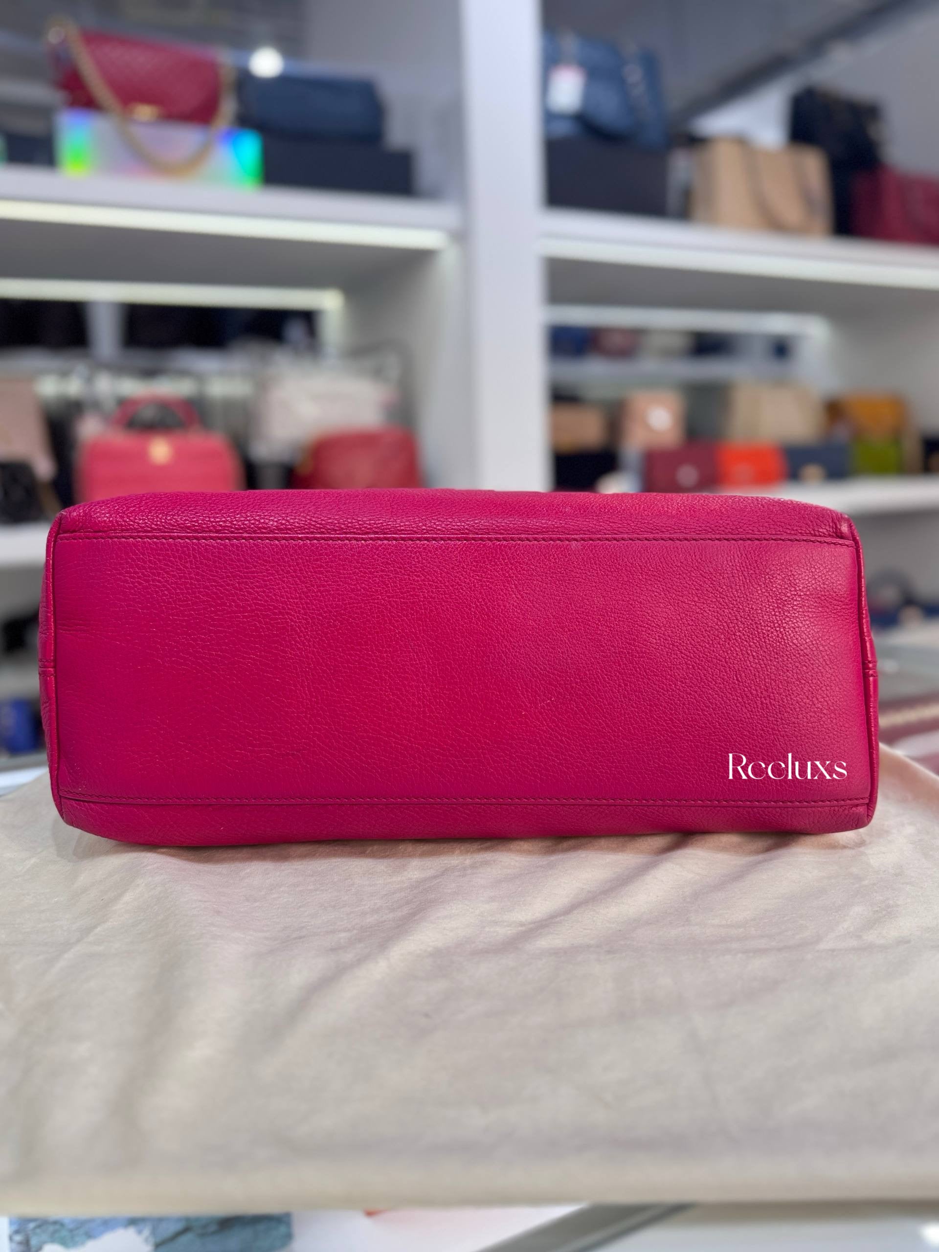 GUCCI Soho Chain Pink Tote Bag