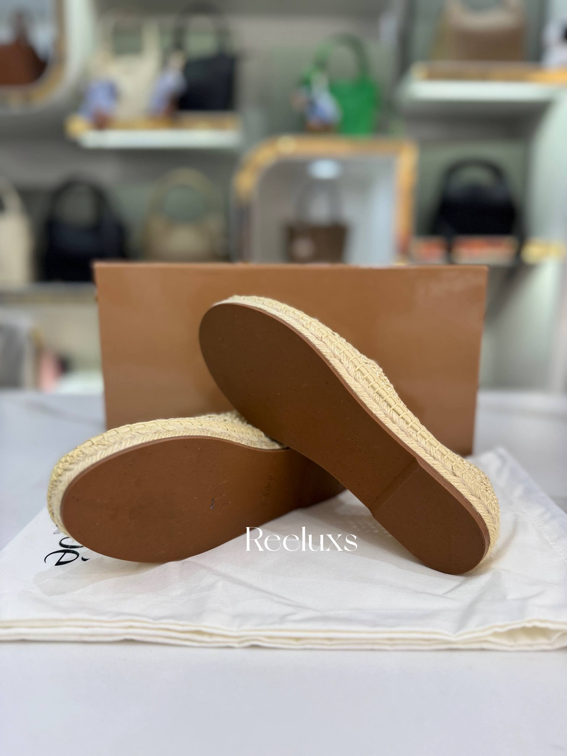 Chloé Isla Crocheted Espadrilles