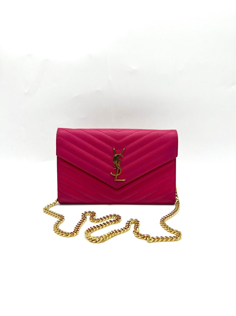 YSL Large WOC Pink GHW