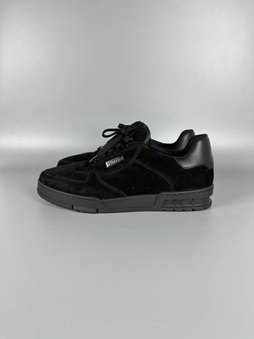 LOUIS VUITTON  Lv Trainer Black Suede Sneakers Men’s Shoes