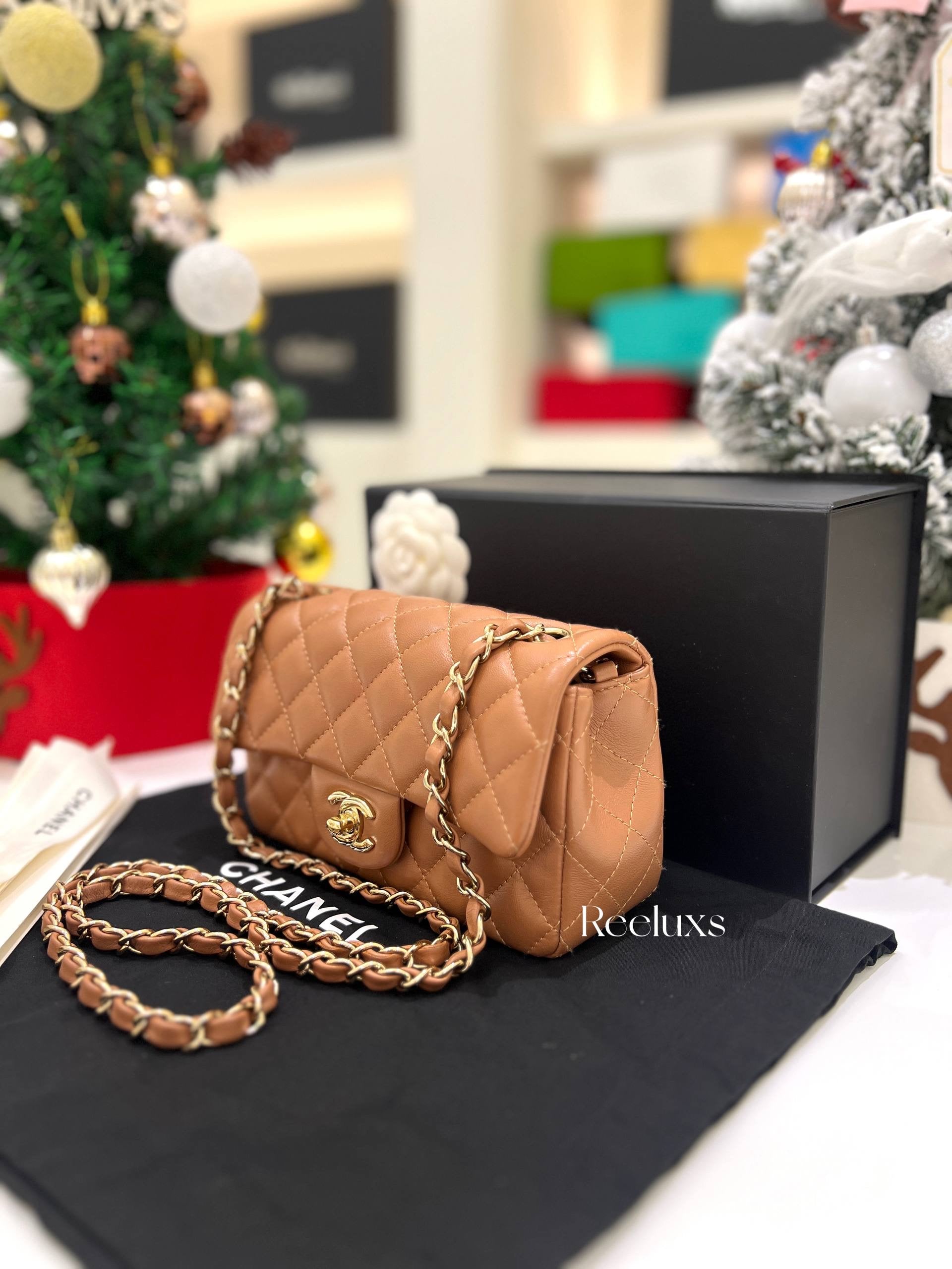 CHANEL Mini Rectangular Flag Bag