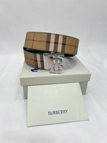 BURBERRY Leather Men Belt