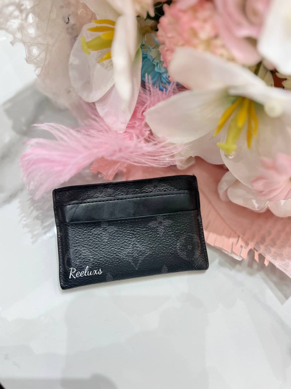 LOUIS VUITTON LV Monogram Eclipse Double Card Holder