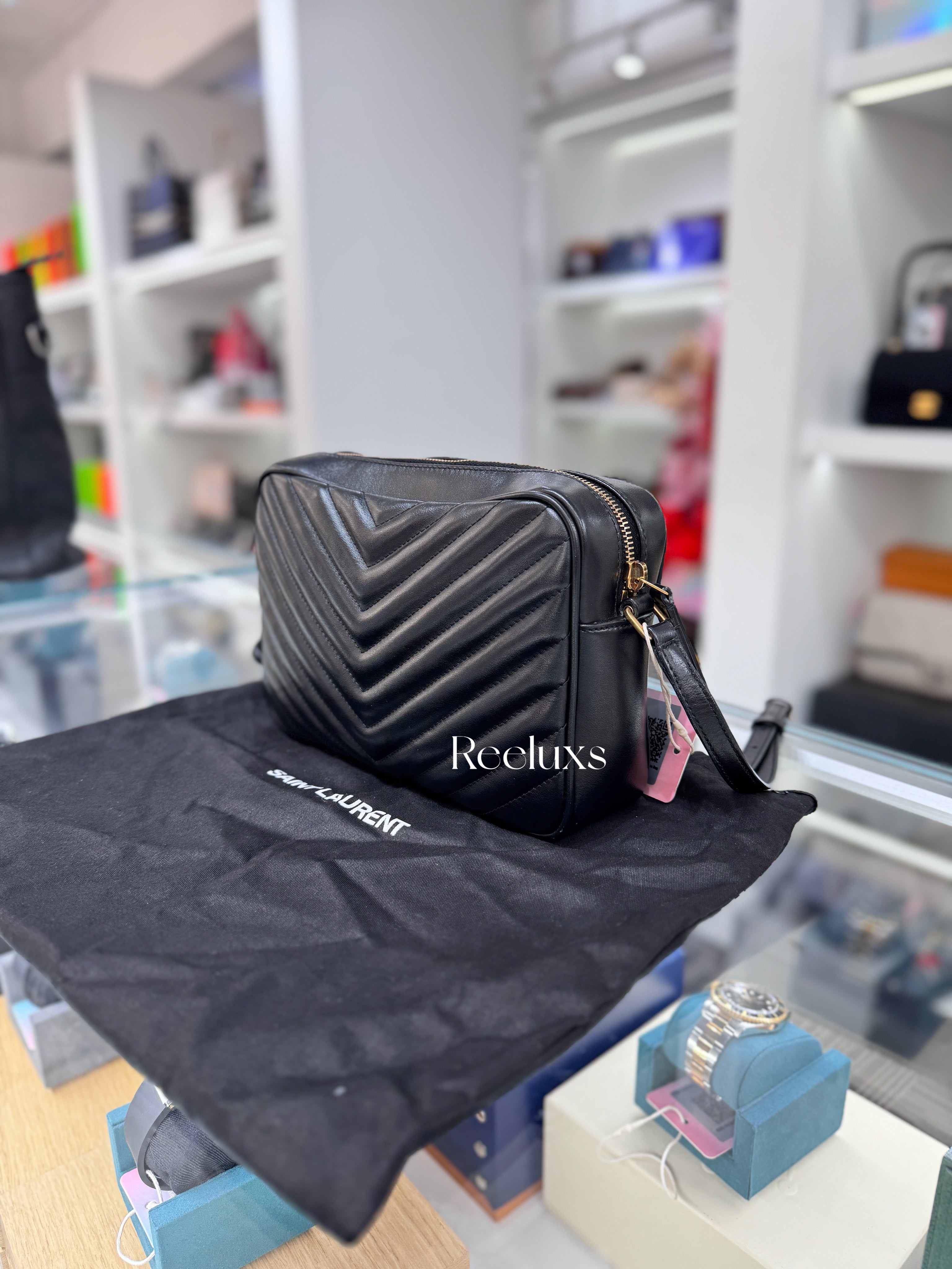 SAINT LAURENT Lou Camera Bag