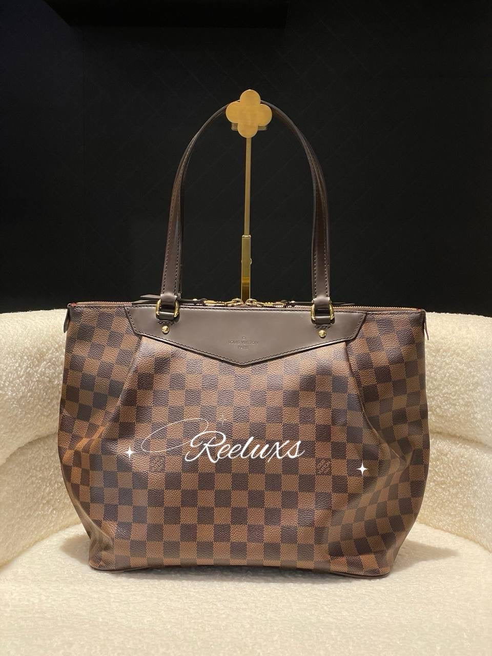 LOUIS VUITTON LV  Westminster PM Brown Shoulder Bag in GHW
