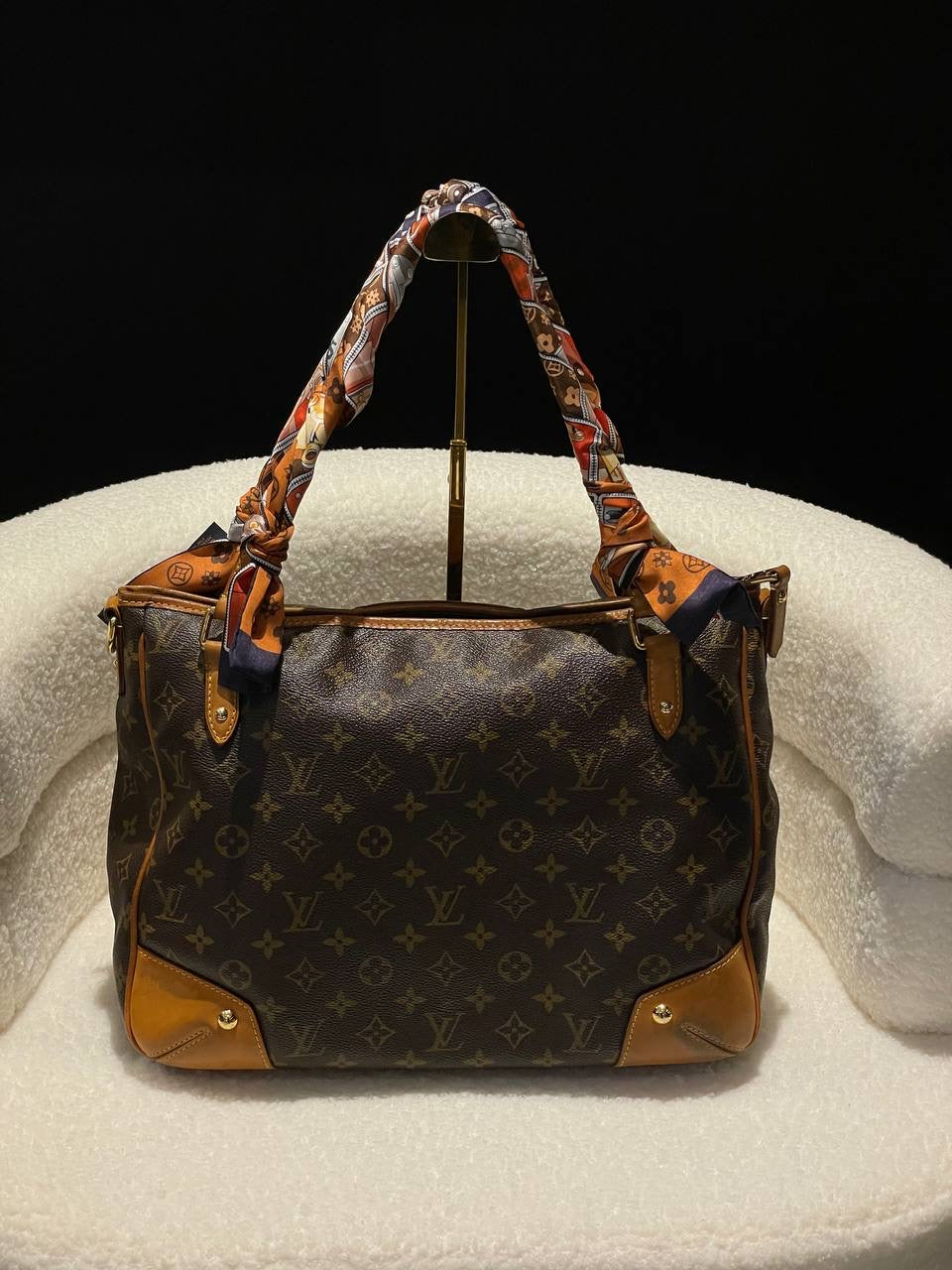 LOUIS VUITTON LV  Estrela Handbag Monogram Canvas MM