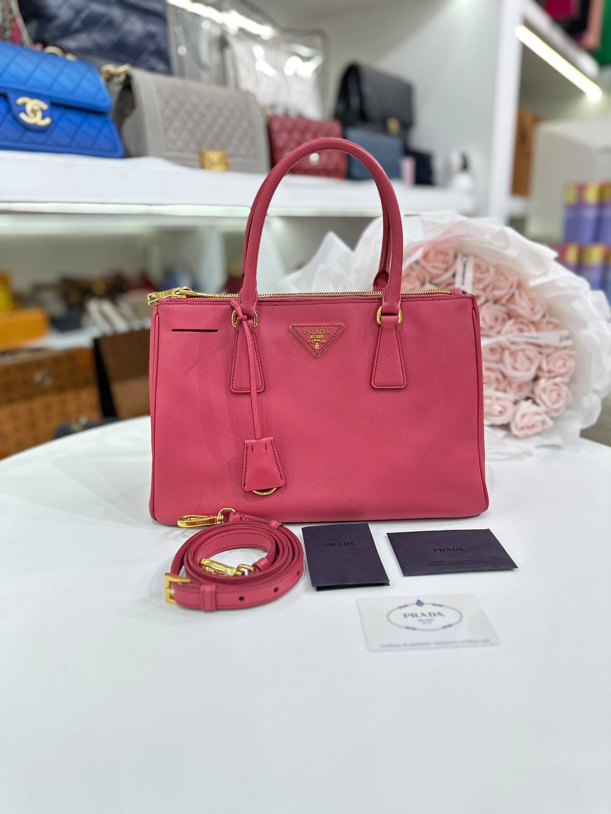 PRADA Saffiano Galleria Tote Bag