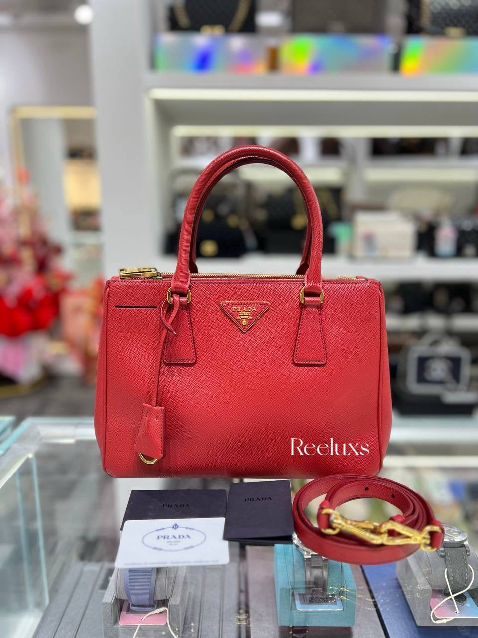 PRADA Saffiano Galleria Tote Bag