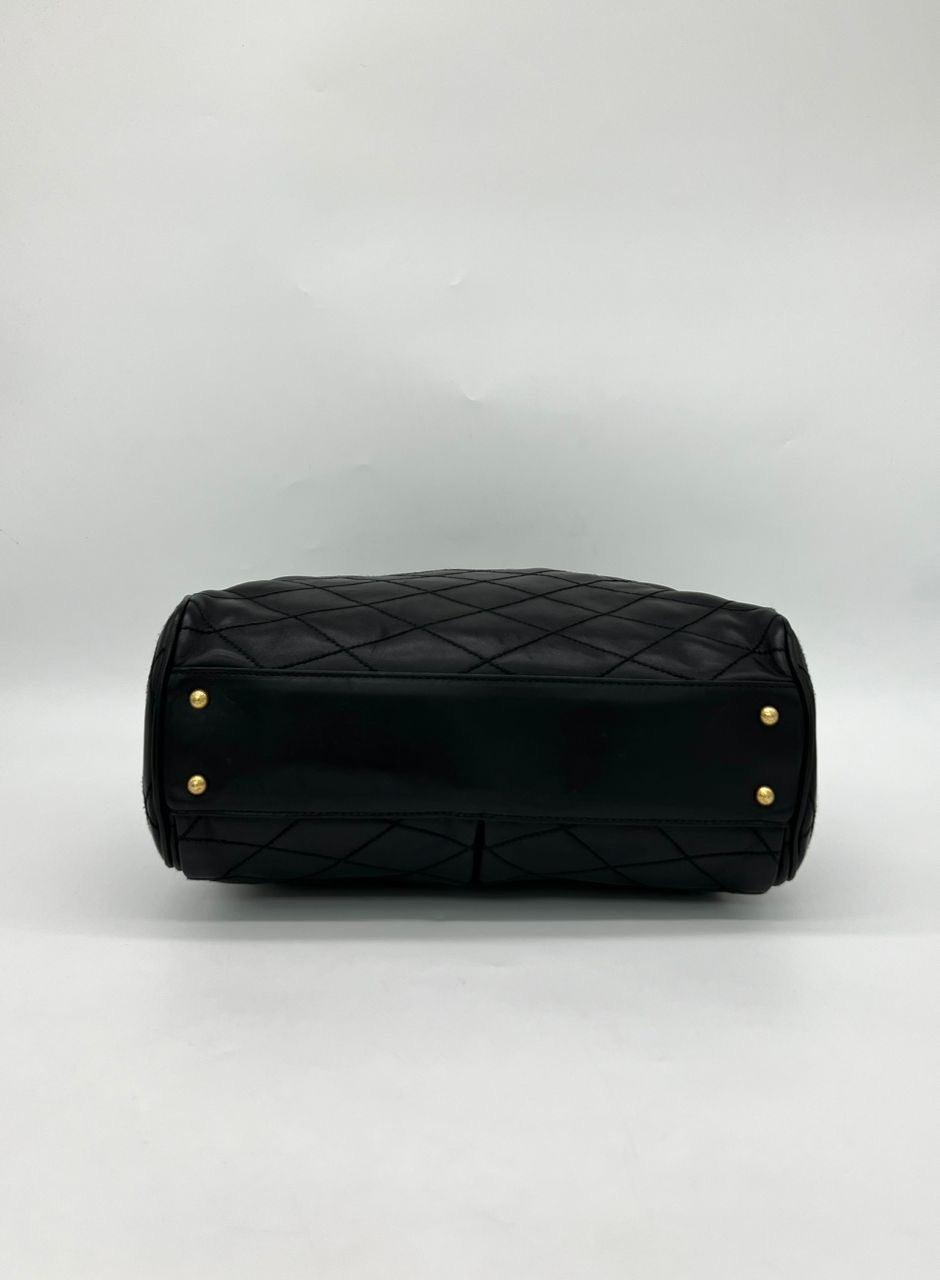 Leather Hand Bag Bally Black in Leather - Reeluxs 