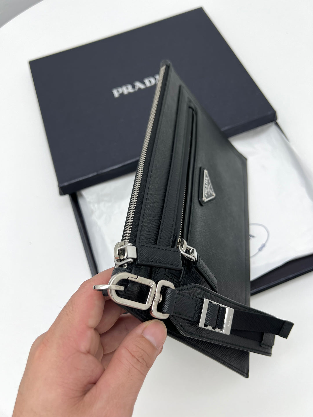 PRADA Clutch Men's Fashion