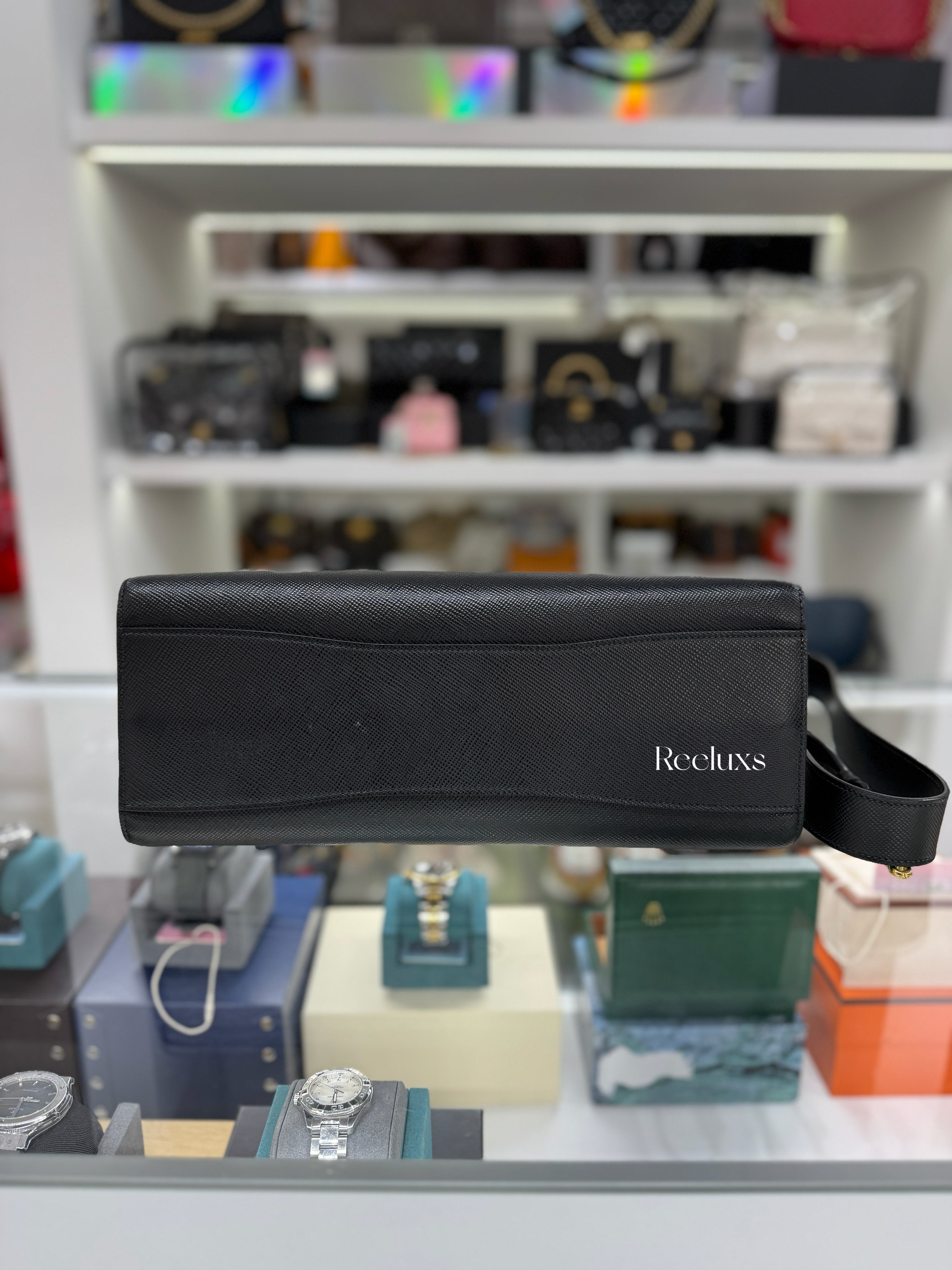 PRADA Saffiano Cuir City Bibliotheque Large Tote