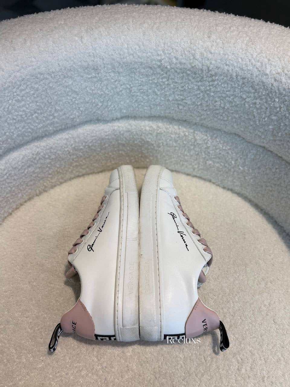 Versace low top sneaker vitello