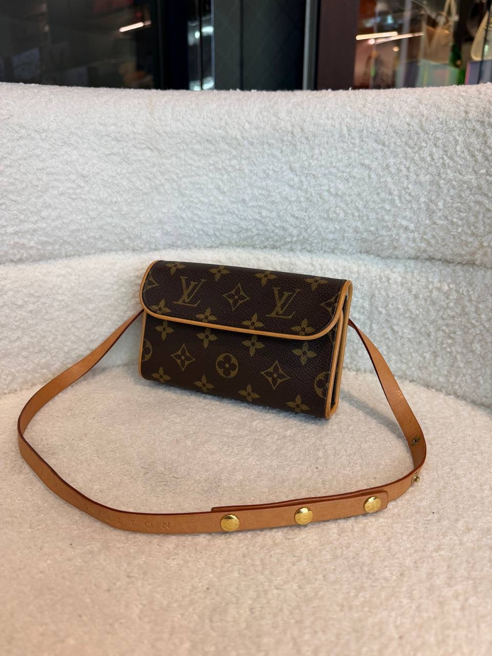 Louis Vuitton Monogram Pochette Florentine belt bag