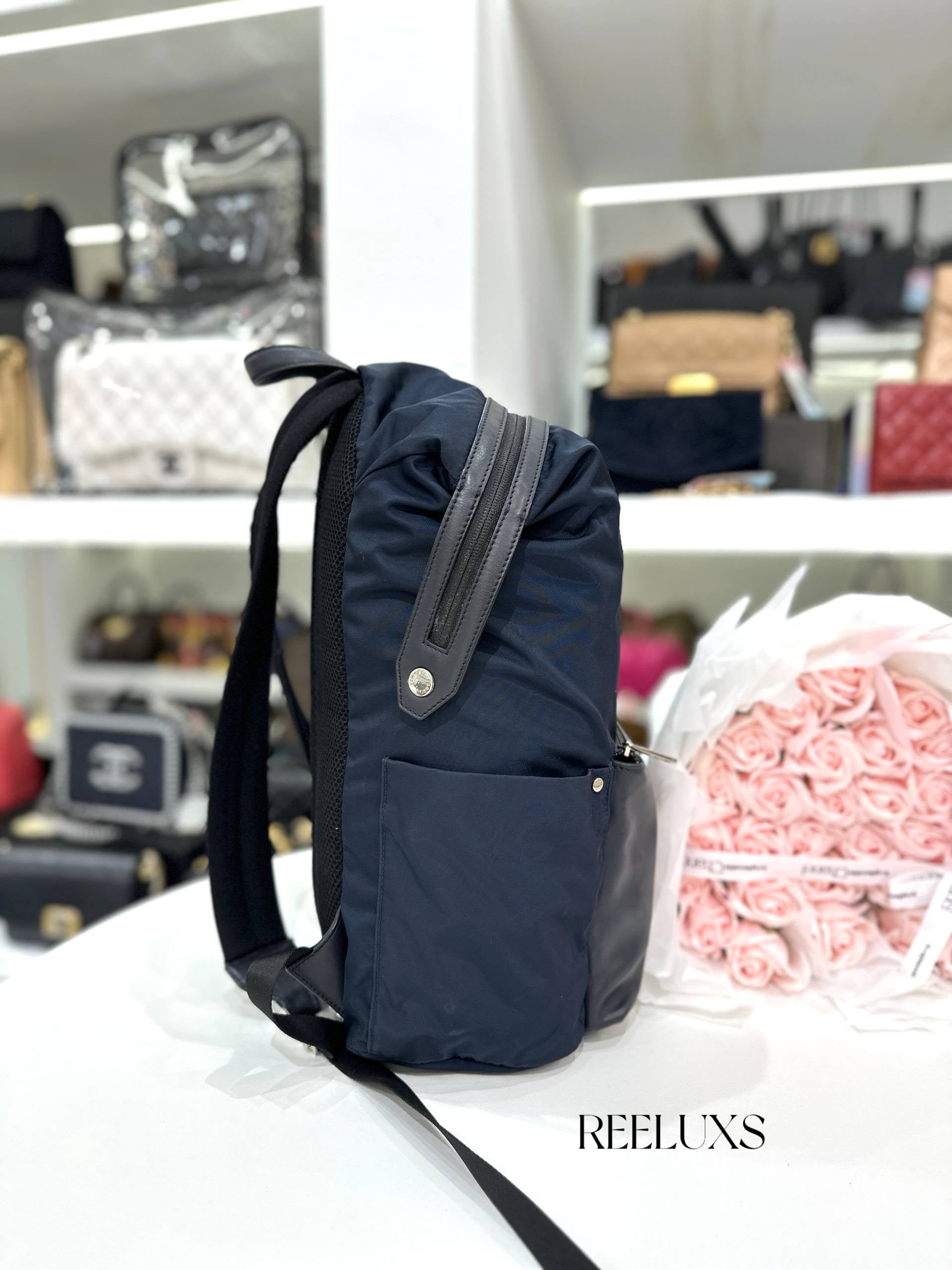 Fendi Monster Eye Nylon Backpack
