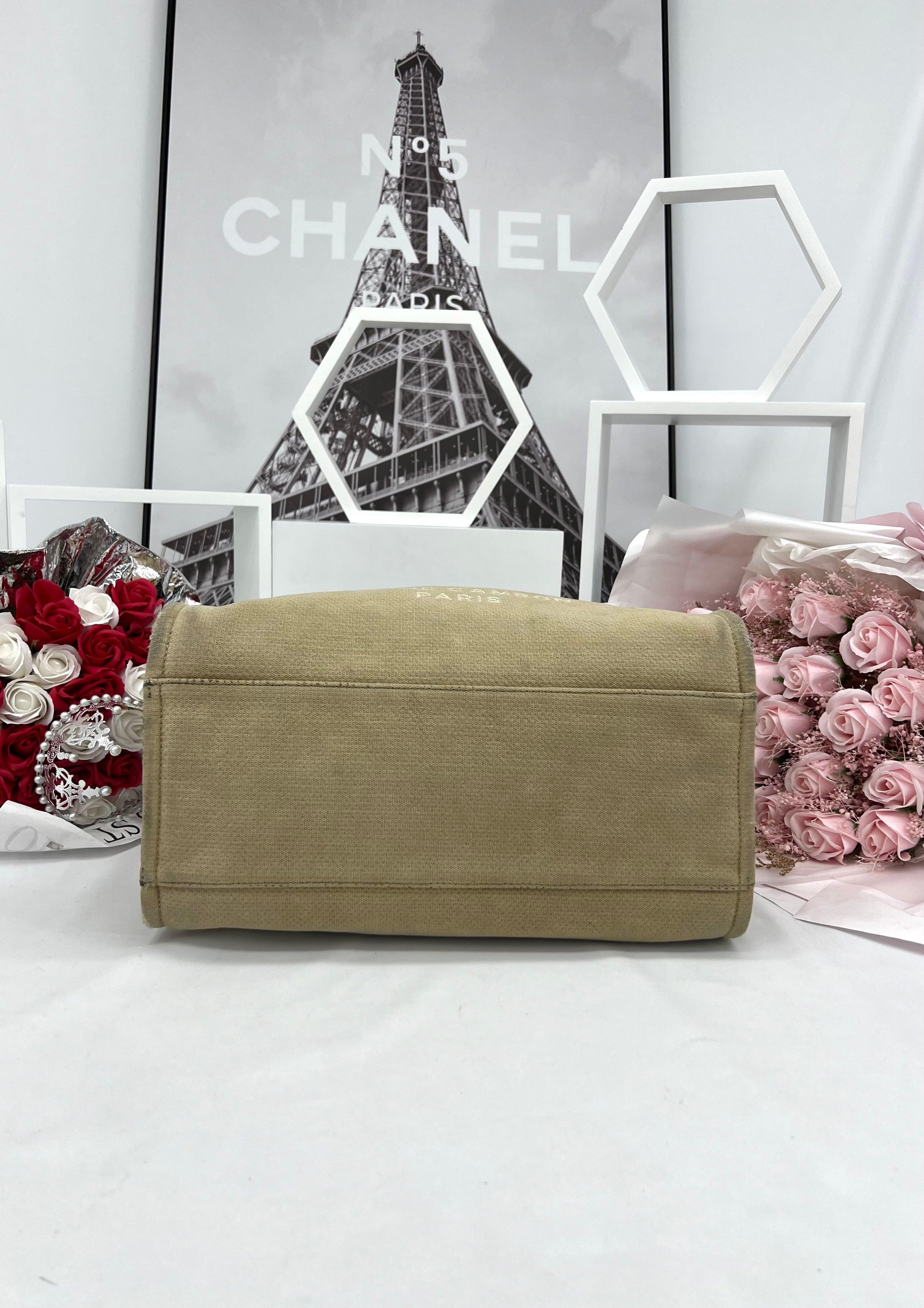 CHANEL Deauville tweed handbag - Reeluxs 