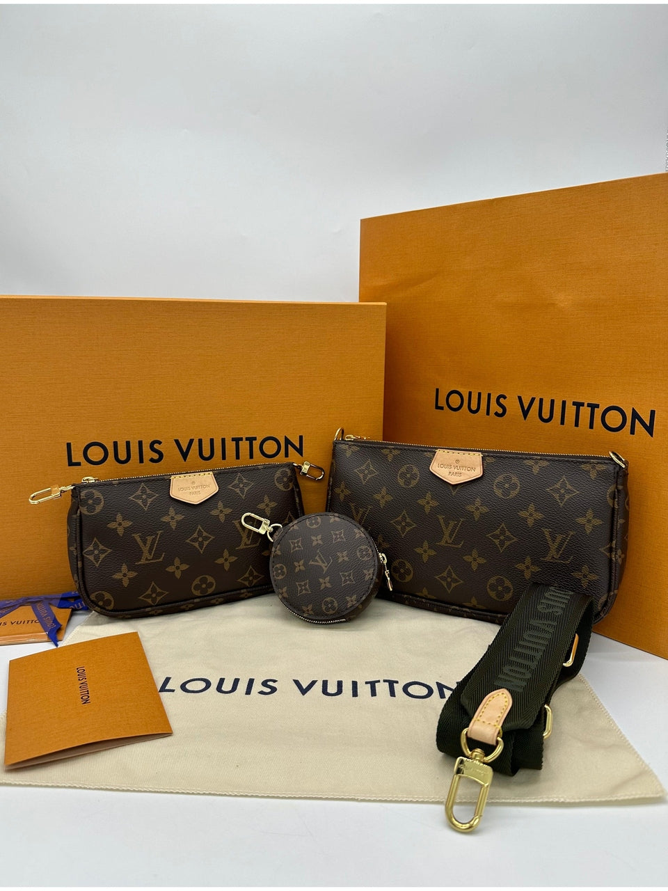 LOUIS VUITTON Multi Pochette Accessoires Shoulder Bag - Reeluxs 