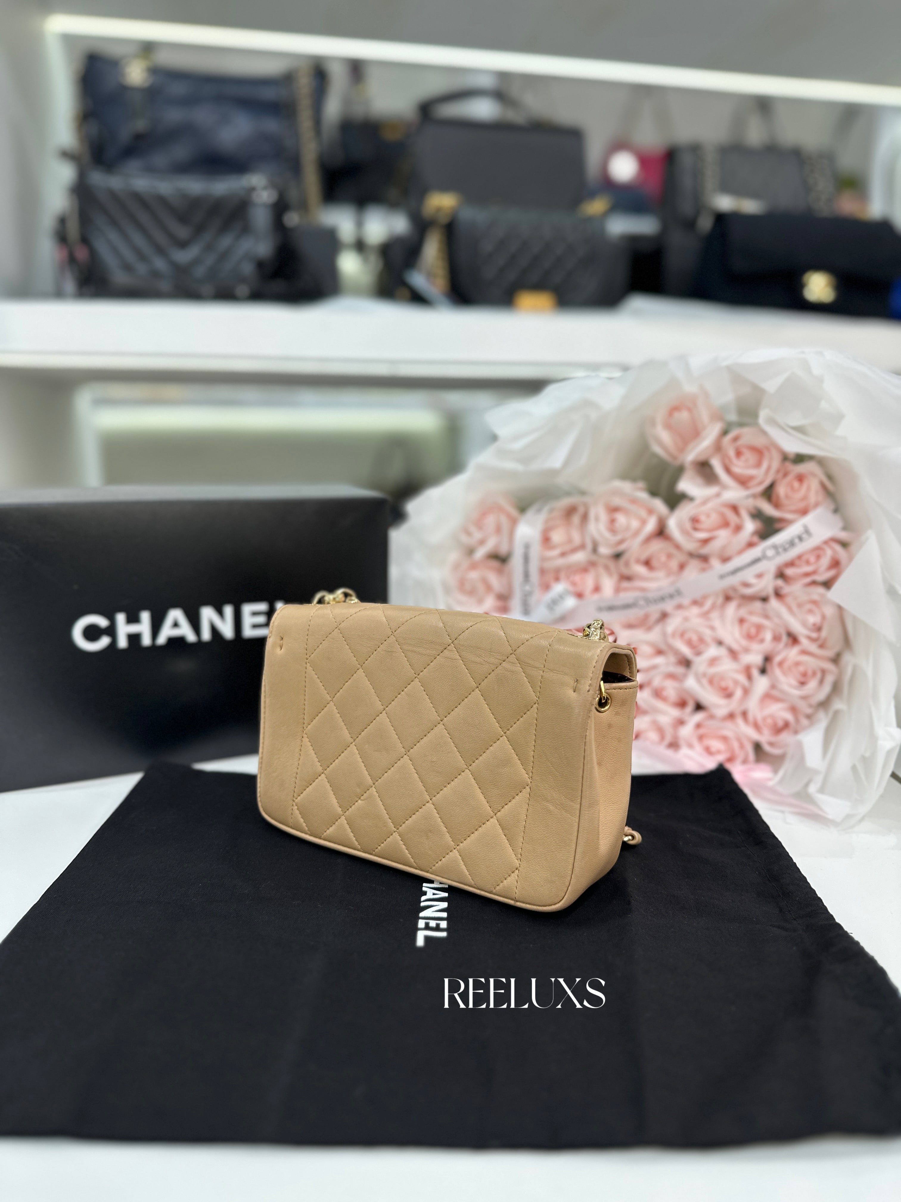 CHANEL Chic With Me Flap Quilted Lambskin Shoulder Bag