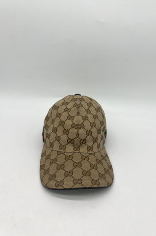 GUCCI Gg Canvas Baseball Cap Hat - Reeluxs 