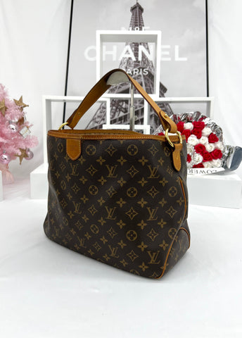 LOUIS VUITTON Monogram Delightful PM Shoulder Bag - Reeluxs 