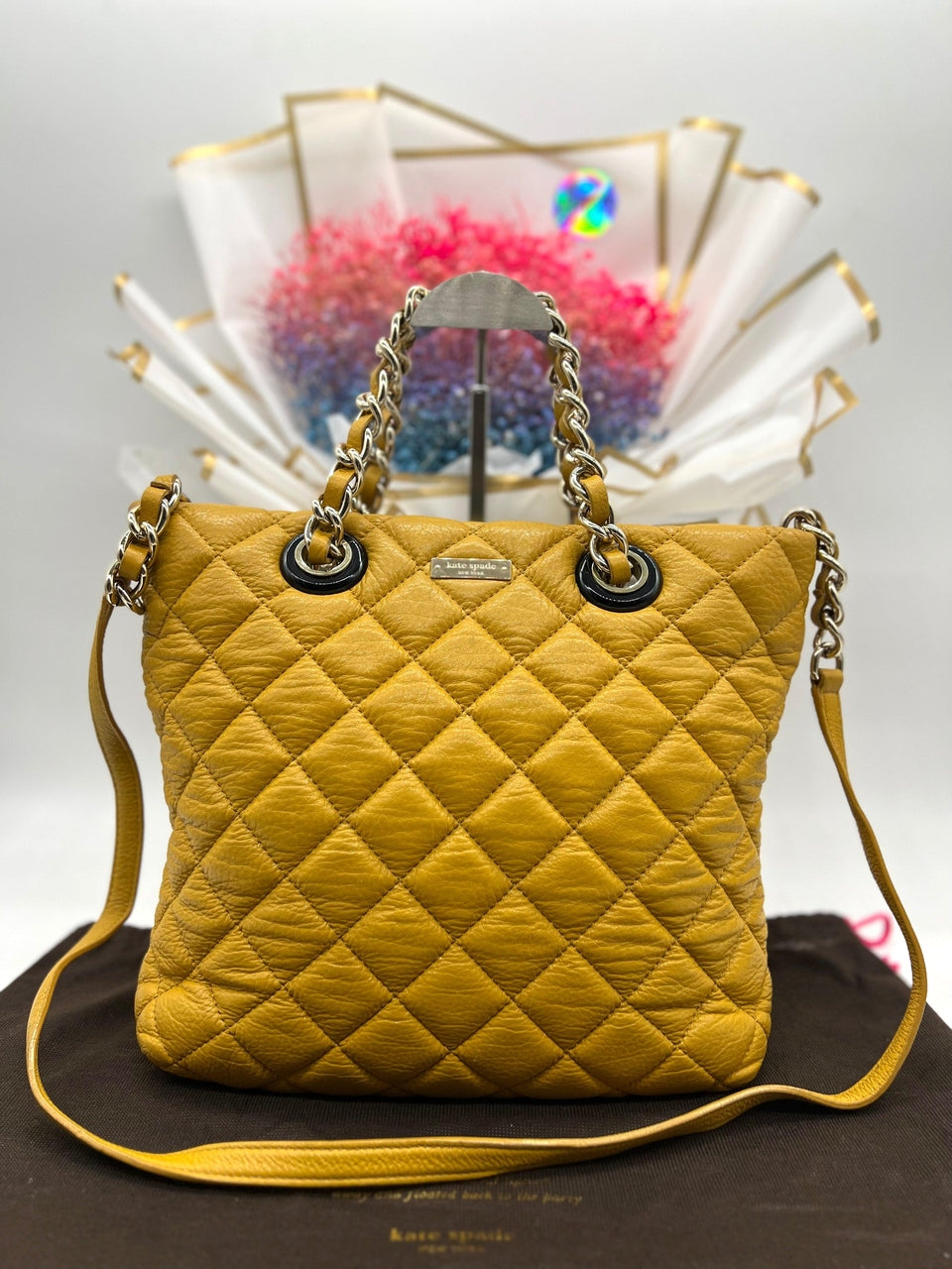 Kate Spade Quilted Leather Sling Bag - Reeluxs 