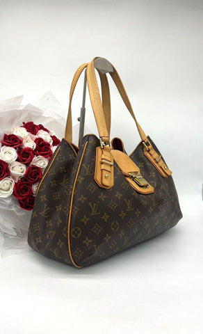 LOUIS VUITTON Griet Handbag Monogram Canvas - Reeluxs 