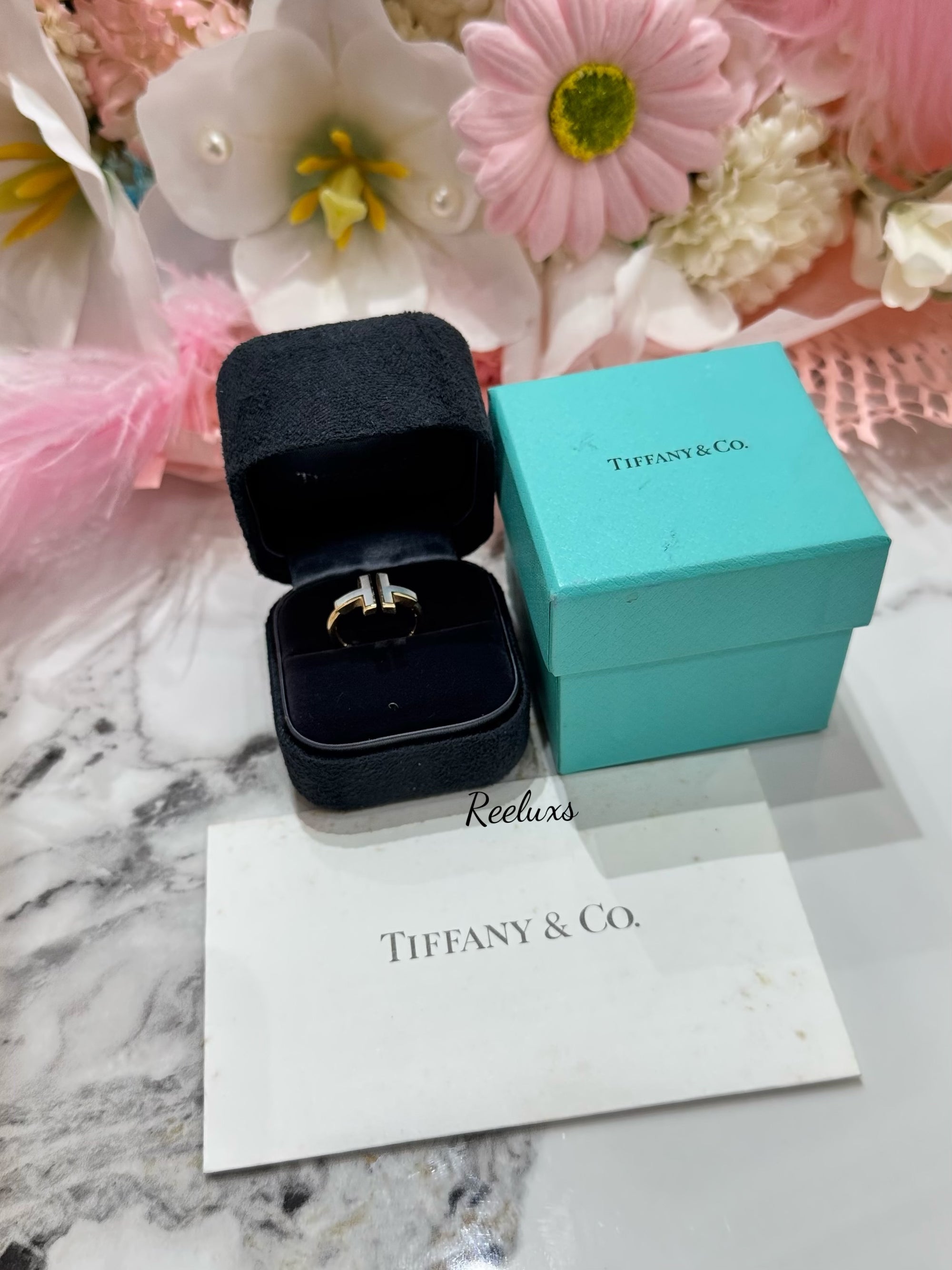 TIFFANY & CO  T Square Ring