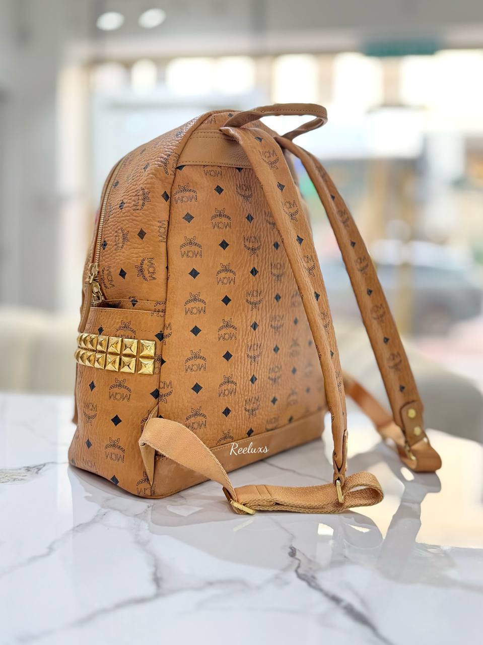MCM Stark Backpack In Visetos