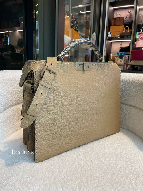 FENDI Peekaboo Icy You Medium 2way Handbag